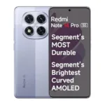 Redmi Note 14 Pro 5G Phantom Purple 8GB RAM 128GB Storage|50 MP Sony Camera Setup|Corning Gorilla Glass Victus 2 | 1.5K 3D Curved AMOLED | Mediatek Dimensity 7300- Ultra