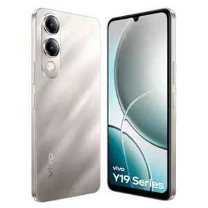 Vivo Y19e (Titanium Silver, 4GB RAM, 64GB Storage) with No Cost EMI/Additional Exchange Offers |with Charger