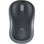 Logitech M186 Wireless Mouse, 2.4GHz with USB Mini Receiver, 12-Month Battery Life, 1000 DPI Optical Tracking, Ambidextrous, Compatible with PC, Mac, Laptop