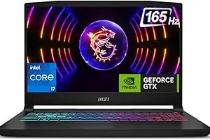MSI Katana 15, Intel 14th Gen. i7-14650HX, 40CM QHD 165Hz Gaming Laptop (16GB/512GB NVMe SSD/Windows 11 Home/NVIDIA GeForce RTX 5050, GDDR7 8GB/Black/2.4Kg) B14WEK-266IN