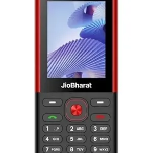 JioBharat K2 Karbonn 4G Keypad Phone with JioTV, JioCinema, JioSoundPay, JioSaavn, Long Lasting Battery, LED Torch, Digital Camera | Black & Red | Locked for JioNetwork