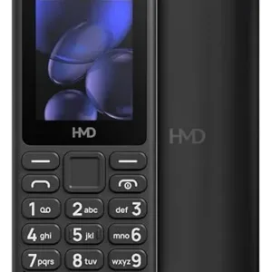HMD 105 Keypad Phone with Built-in UPI App, Phone Talker, Long-Lasting Battery, Wireless FM Radio | Black