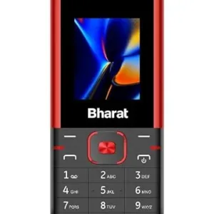 Karbonn K1 jiobharat 4G Keypad Phone with JioTV, JioCinema, JioSoundPay, JioSaavn, Long Lasting Battery, LED Torch, Digital Camera | Black & Red | Locked for JioNetwork