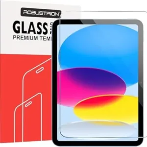 Robustrion Tempered Glass for iPad 11th Generation (A16) / iPad 10th Generation Screen Protector Guard for iPad 11th Gen 11 inch / 10th Gen 10.9"