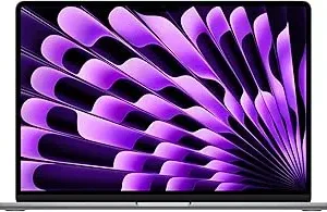Apple 2024 MacBook Air 15″ Laptop with M3 chip: 38.91 cm (15.3″) Liquid Retina Display, 16GB Unified Memory, 256GB SSD Storage, Backlit Keyboard, 1080p FaceTime HD Camera, Touch ID- Space Grey