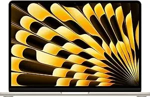 Apple 2024 MacBook Air 13″ Laptop with M3 chip: 34.46 cm (13.6″) Liquid Retina Display, 16GB Unified Memory, 512GB SSD Storage, Backlit Keyboard, 1080p FaceTime HD Camera, Touch ID- Starlight