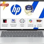 HP OmniBook 5 OLED (Previously Pavilion), Snapdragon X Processor (16GB LPDDR5x, 512GB SSD) 2K, 14''/35.6cm, Win11, M365 Basic(1yr)* Office24, Silver, 1.35kg, he0014QU, Light-Weight, Next-Gen AI Laptop
