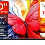 TCL 101 cms (40 inches) V5C Series Full HD Smart QLED TV Google TV 40V5C