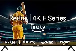 Redmi Xiaomi 108 cm (43 inch) F Series Ultra HD 4K LED Smart Fire TV L43MA-FVIN