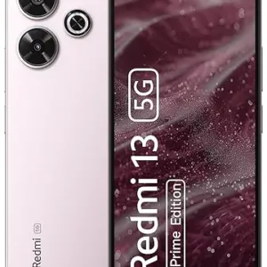 Redmi 13 5G Prime Edition, Orchid Pink, 8GB+128GB | India Debut SD 4 Gen 2 AE | 108MP Pro Grade Camera | 6.79in Largest Display in Segment