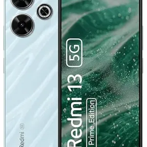 Redmi 13 5G Prime Edition, Hawaiian Blue, 8GB+128GB | India Debut SD 4 Gen 2 AE | 108MP Pro Grade Camera | 6.79in Largest Display in Segment