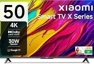 Xiaomi MI 125 cm (50 inches) X Series 4K LED Smart Google TV L50MA-AUIN (Black)